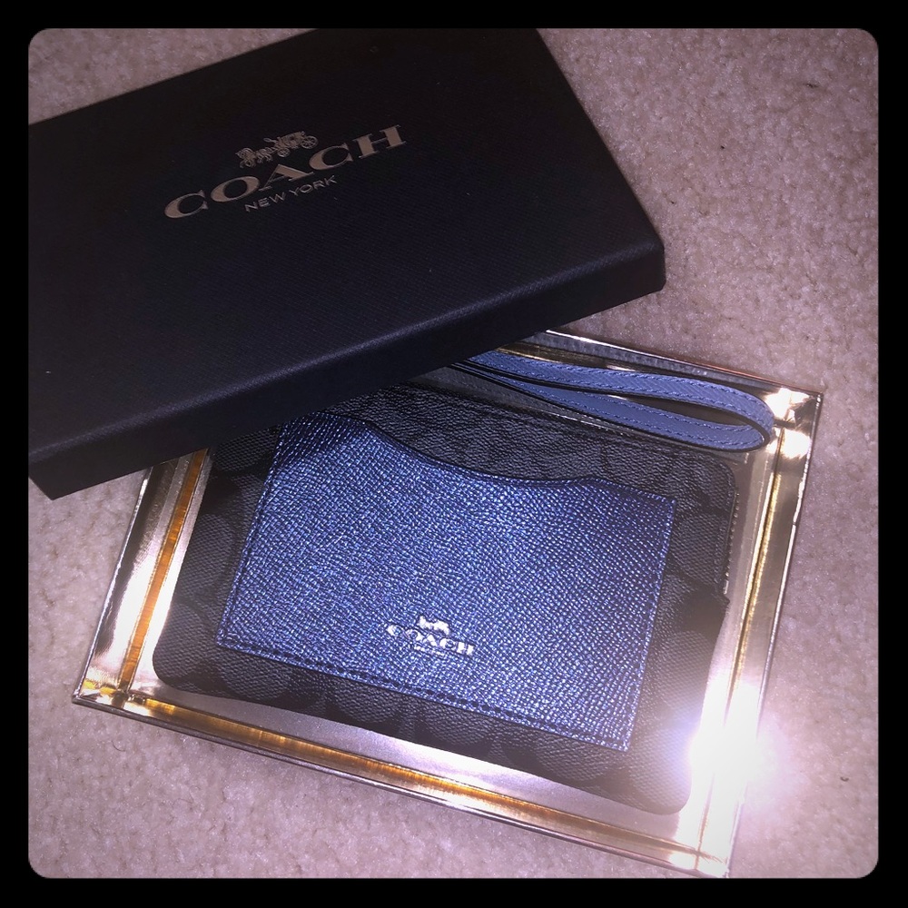 Coach wristlet